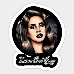 Lana Del Rey Dark Paradise Sticker